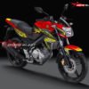 Decal Stiker YAMAHA New Vixion RED SLASH